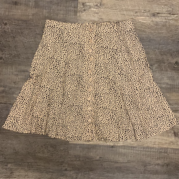 Japra Animal Print Flowy Skirt - Picture 2 of 4